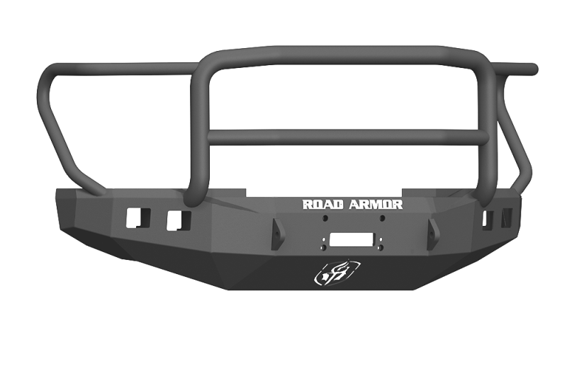 Ford F-250 Front Bumper - Road Armor - Stealth Winch w/Lonestar Guard - Tex Blk - `17-`20
